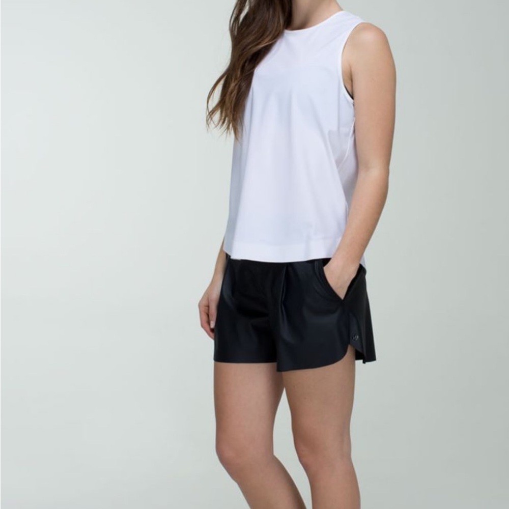 Lululemon Here To There Tank- White Sleeveless Top- Size S